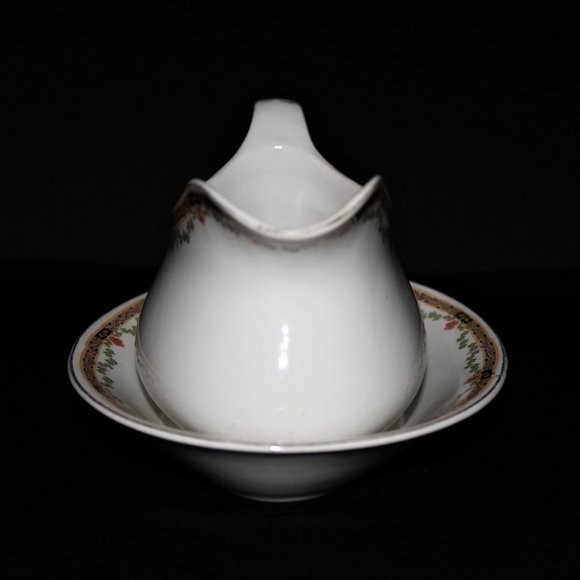 Antique Alfred Meakin Gravy Boat with Underplate - Picture 6 of 11